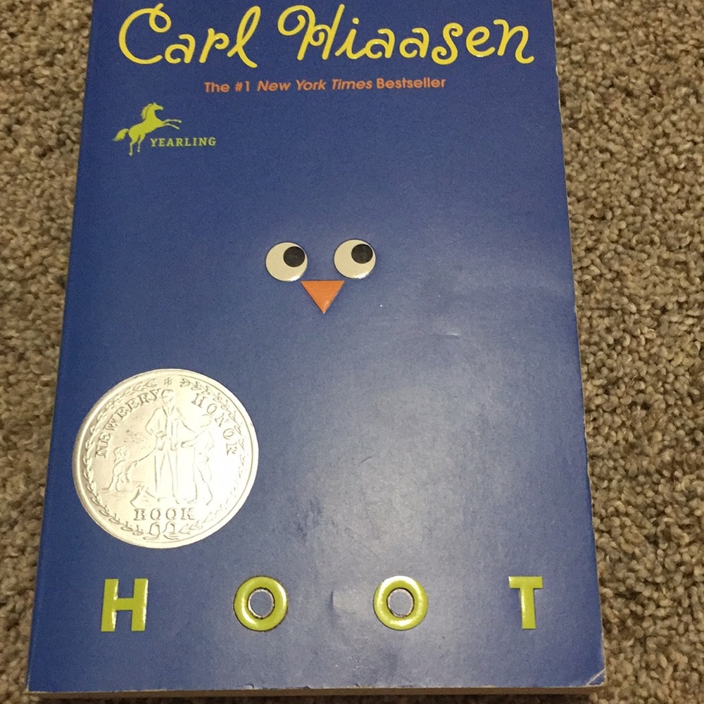 Hoot by Carl hiaasen